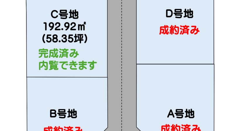 土佐山田町【4区画】分譲地